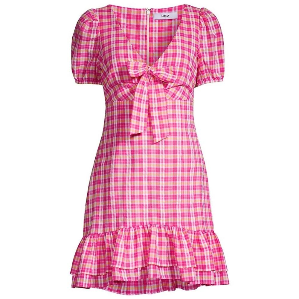 NWT Likely Kai Check Dress, 6